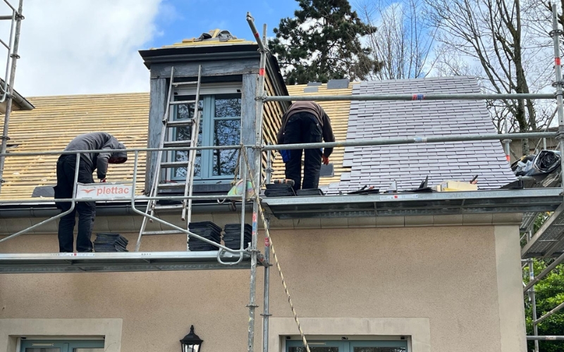 Travaux de couverture. 1 - Toiture Xpert à La Ville-du-Bois